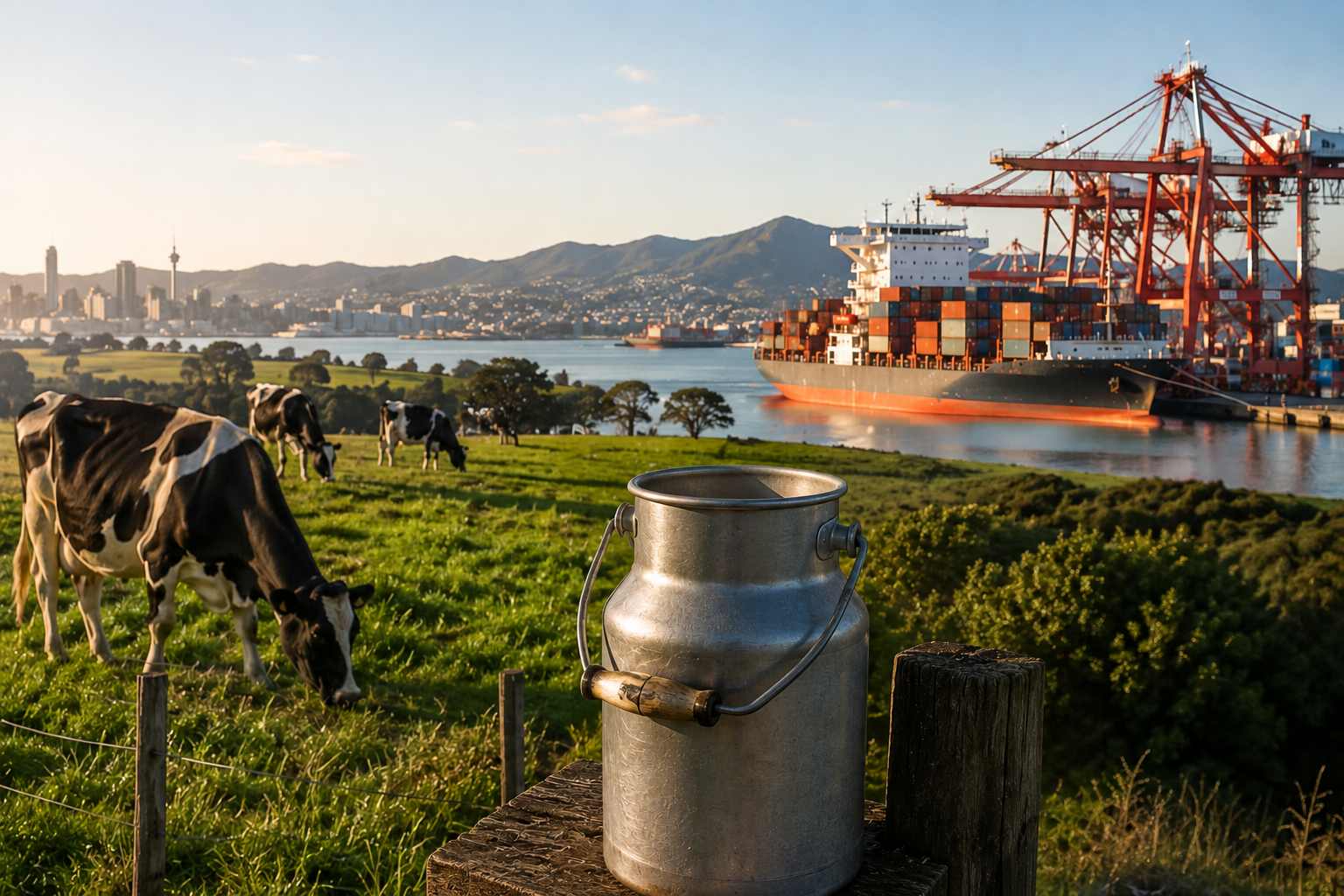 ¿Por qué los precios de los productos lácteos y China influyen en el dólar neozelandés? Why Dairy Prices and China Move the New Zealand Dollar