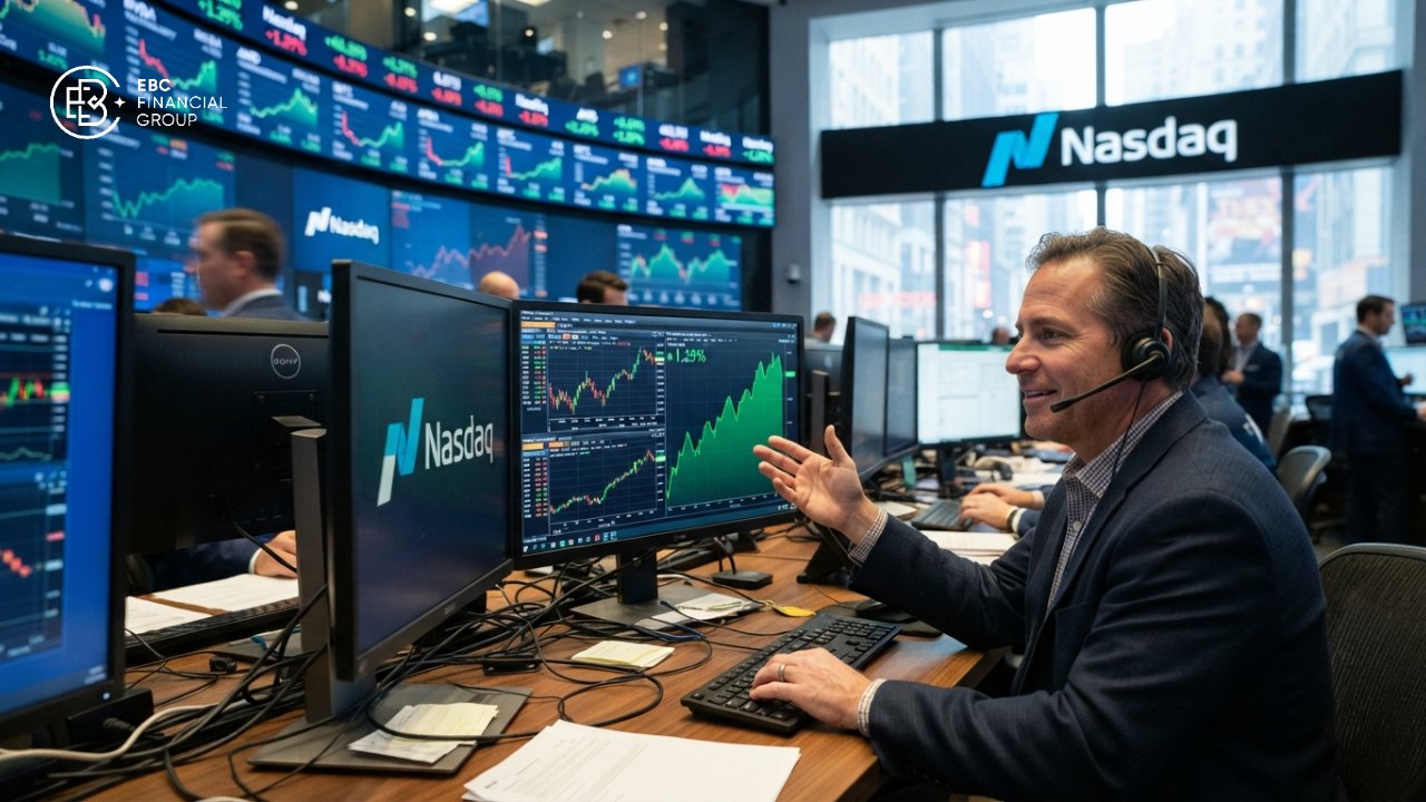 Chứng khoán Mỹ hôm nay: Nasdaq tăng 1,29%, bán dẫn phục hồi giữa áp lực dầu và lợi suất Chứng khoán Mỹ hôm nay: Nasdaq tăng 1,29%, bán dẫn phục hồi giữa áp lực dầu và lợi suất