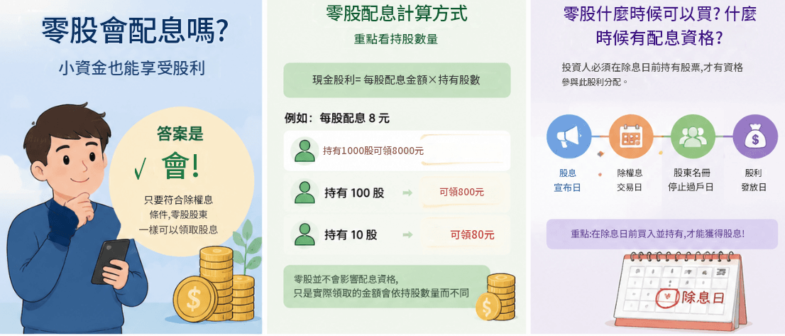 零股會配息嗎 零股會配息嗎