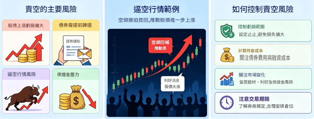賣空的風險 賣空的風險