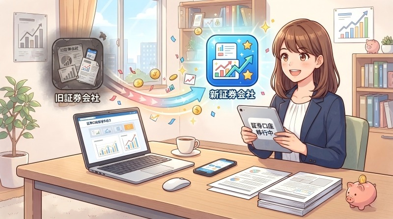 証券会社を乗り換える前に確認すべき注意点