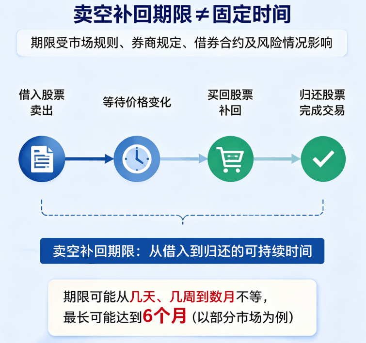 卖空补回期限不等于固定时间 卖空补回期限不等于固定时间