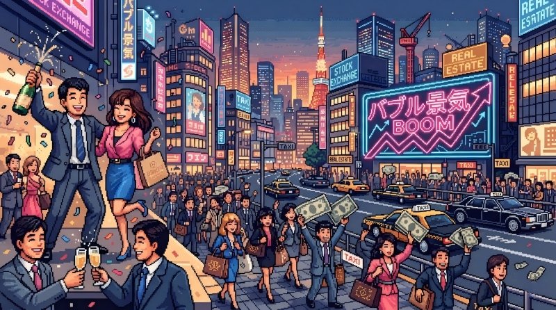 日本でバブル景気が発生した理由 日本でバブル景気が発生した理由