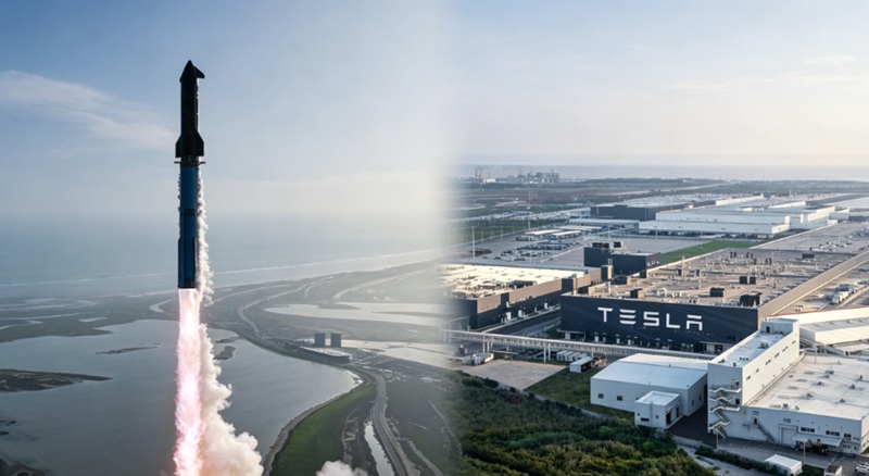 SpaceX與特斯拉合併? SpaceX与特斯拉合并?