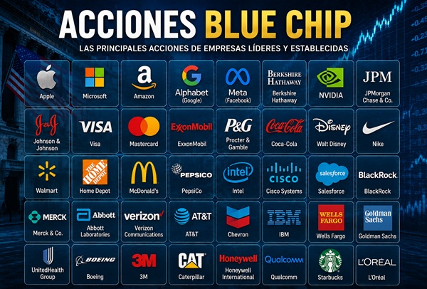 Acciones blue chip Acciones blue chip