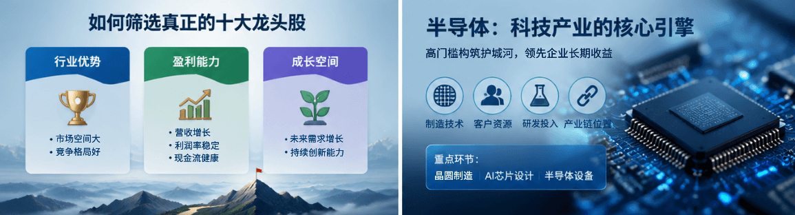 筛选十大龙头股的方式 筛选十大龙头股的方式