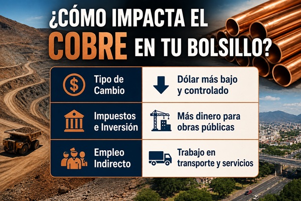 ¿Cómo impacta el cobre en tu bolsillo?