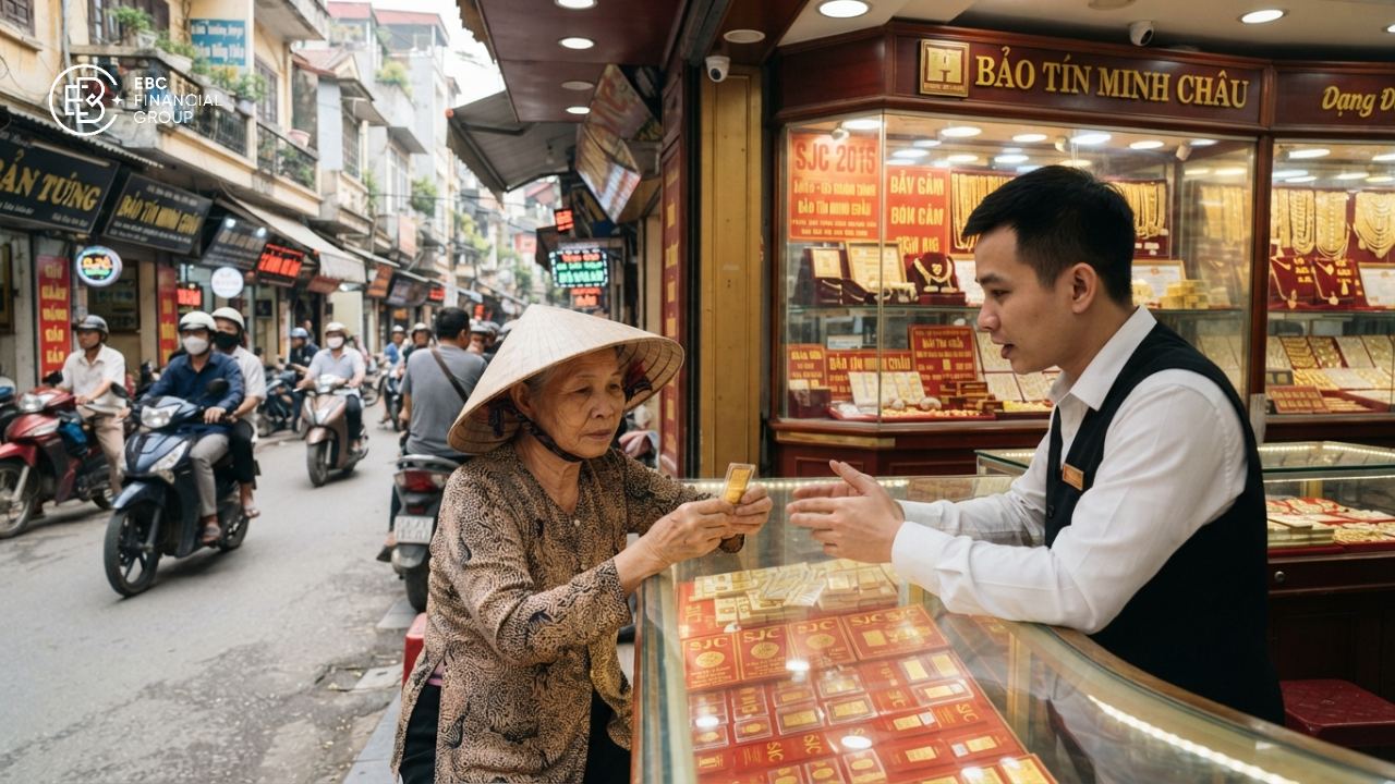Giá vàng hôm nay: SJC còn 141 triệu, thế giới dưới 4050 USD/ounce