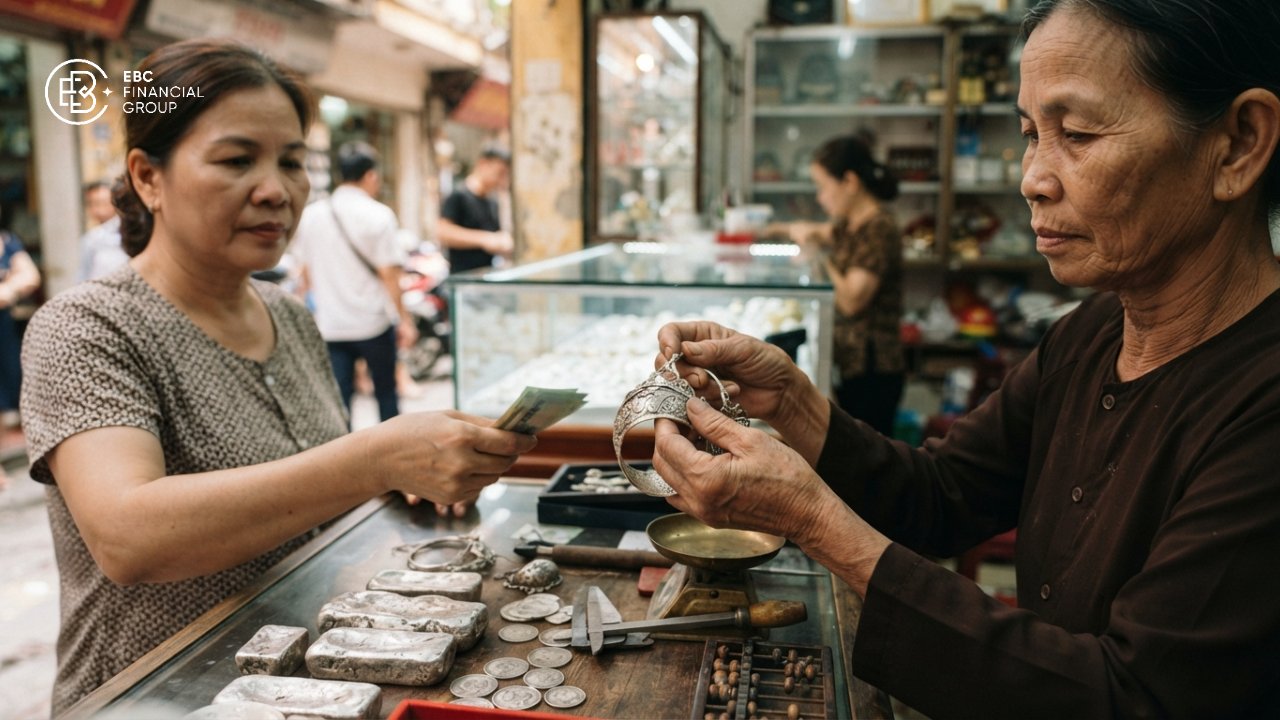 Giá bạc hôm nay