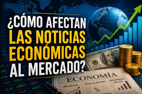 ¿Cómo afectan las noticias económicas al mercado?