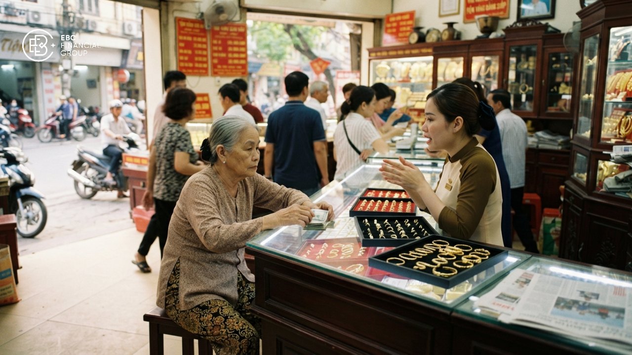 Giá vàng SJC hôm nay giảm về 140,5 triệu đồng/lượng trước Fed và áp lực chênh lệch giá thế giới