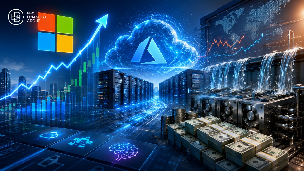 Cổ phiếu Microsoft tăng 15,5%: Azure tăng tốc, nhưng bài toán dòng tiền AI mới bắt đầu