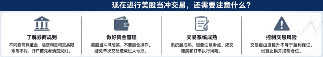 进行美股当冲交易需要注意点
