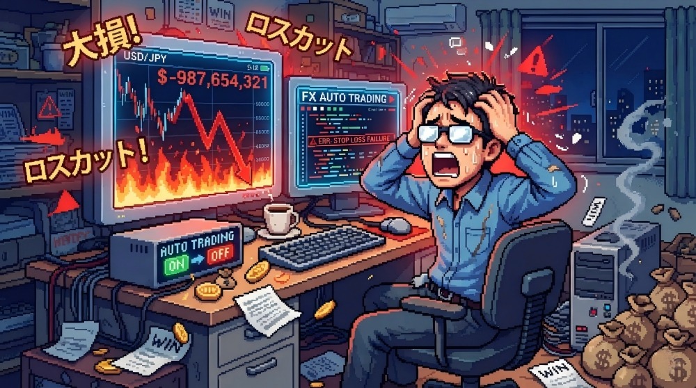 FX自動売買で大損に会ったら?