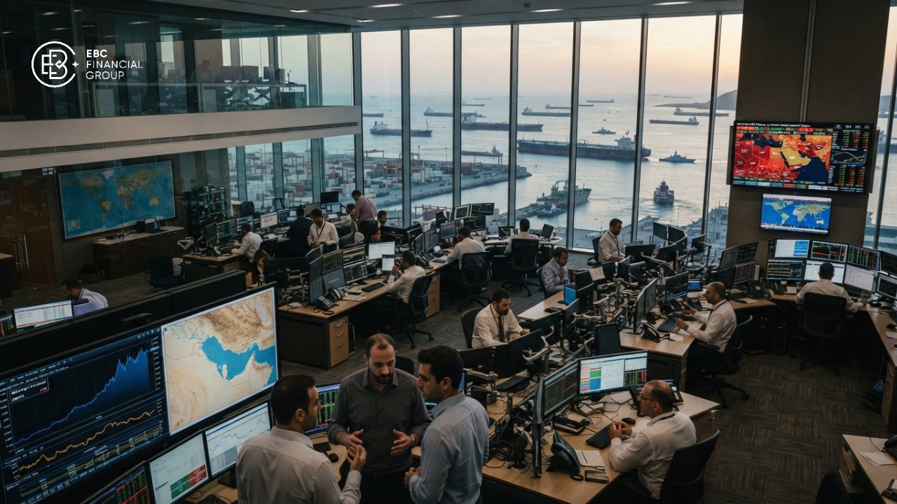 Rủi ro Eo biển Hormuz đẩy giá dầu và lạm phát năng lượng vào tâm điểm Rủi ro Eo biển Hormuz đẩy giá dầu và lạm phát năng lượng vào tâm điểm