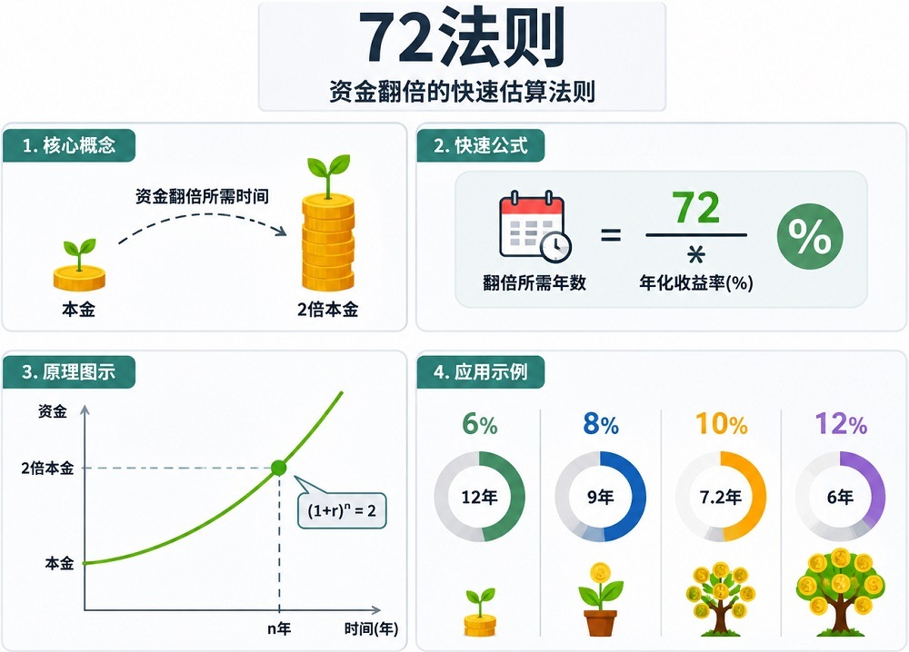 72法则（Rule of 72）