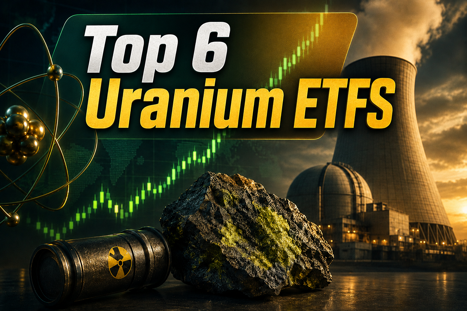 6 ETF uranium năm 2026: Mỗi quỹ thực sự nắm giữ gì?