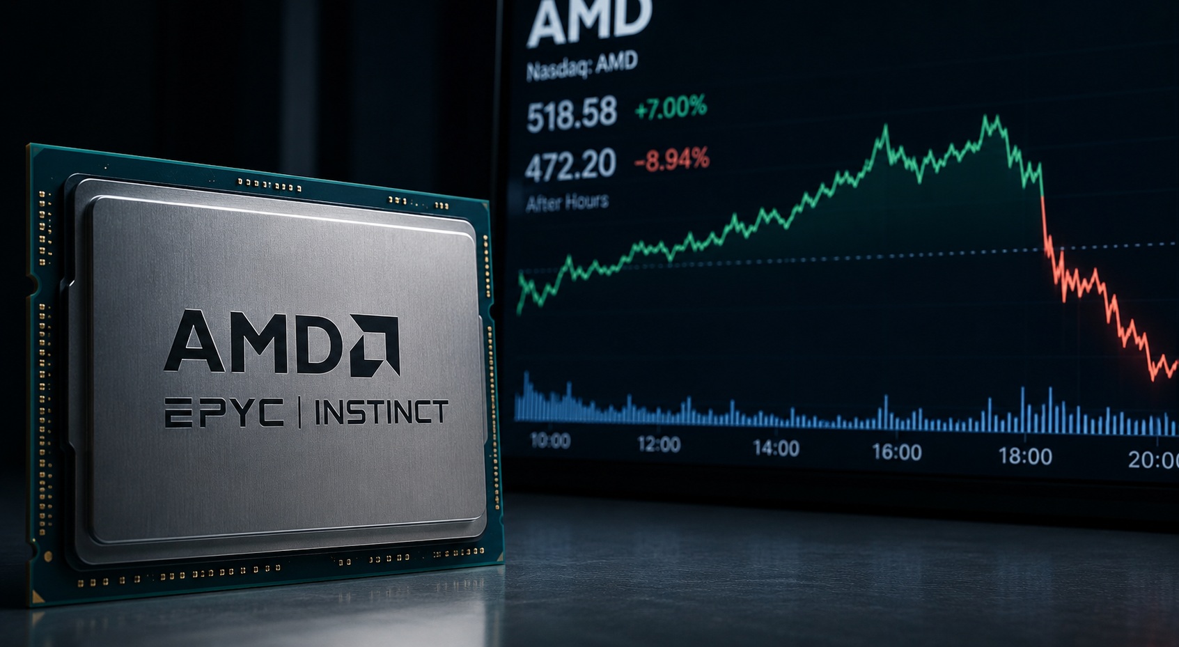 AMD acelera la carrera contra Nvidia en inteligencia artificial