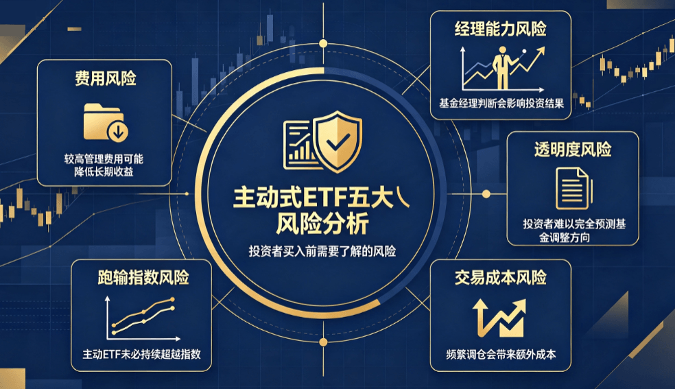 五大主动式ETF缺点 五大主动式ETF缺点