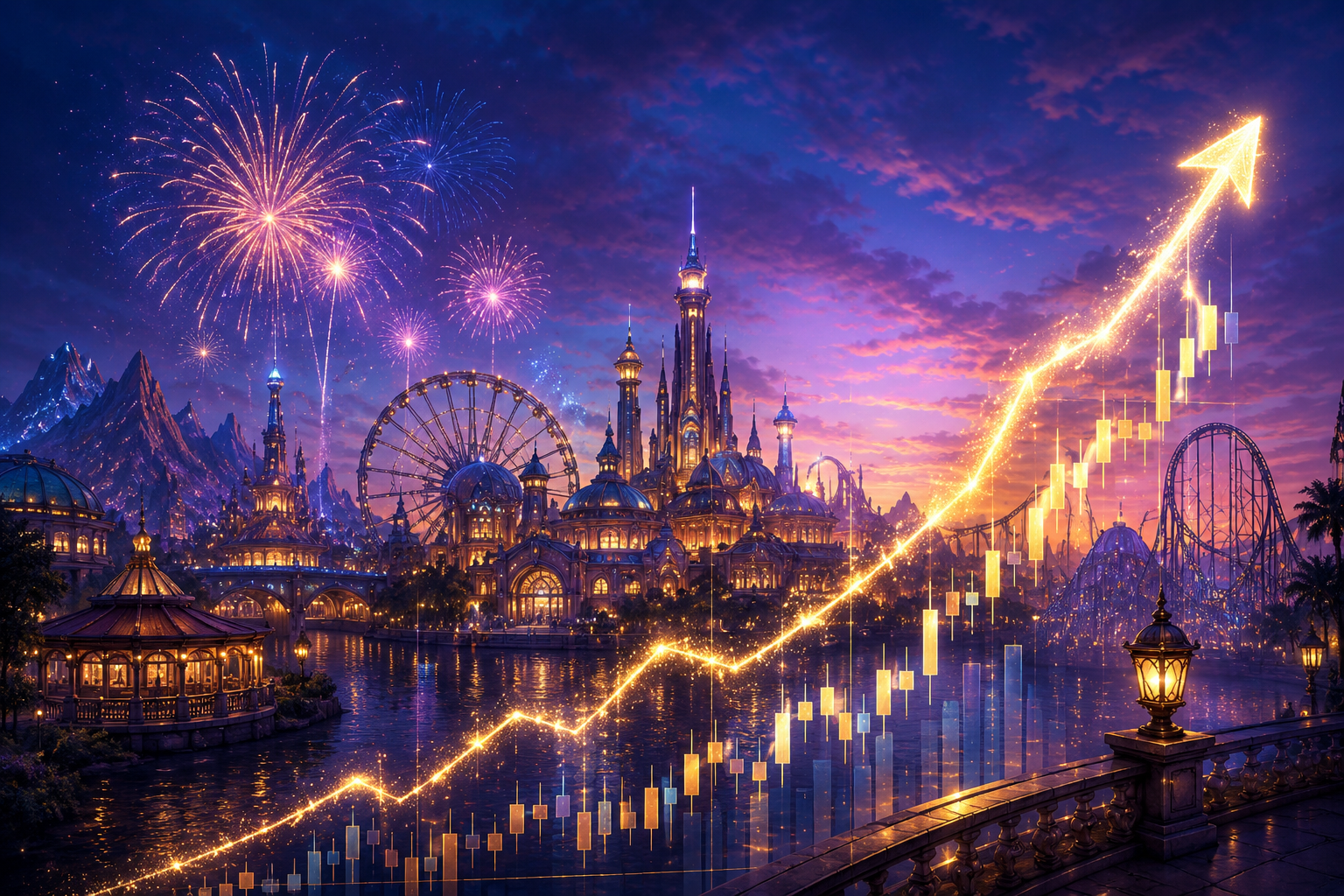 กราฟราคาหุ้น Disney ปรับตัวขึ้นหลังประกาศผลประกอบการไตรมาส 3