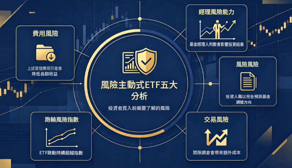 五大主動式ETF缺點