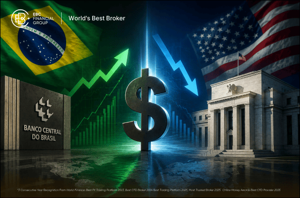 Copom e Fed: divergência de juros e efeito no câmbio