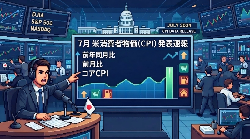 7月の米消費者物価発表迫る、インフレ再加速ならFRB政策と株式市場はどう動くか