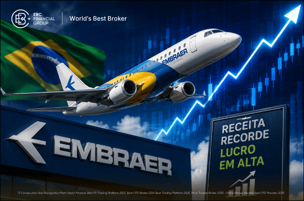 EMBJ3 dispara: por que a margem da Embraer moveu a ação