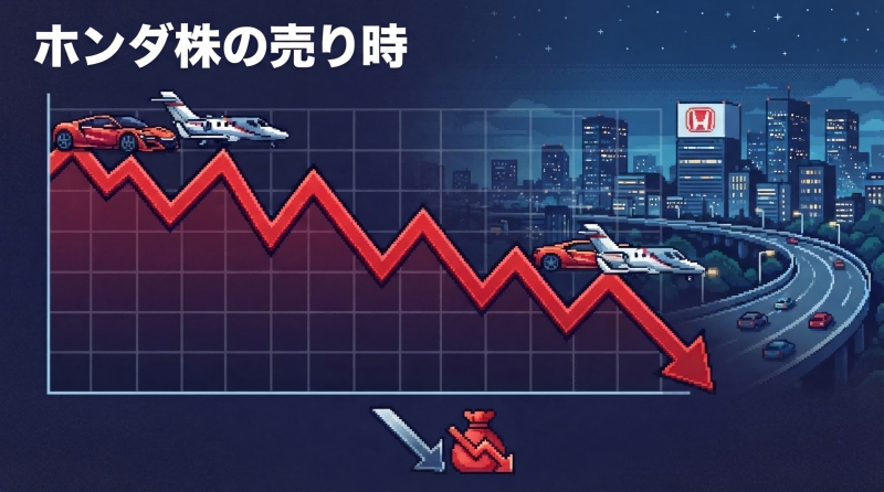 ホンダ株の売り時はいつ?決算好調でも注意すべき3つのリスクと今後の株価見通し