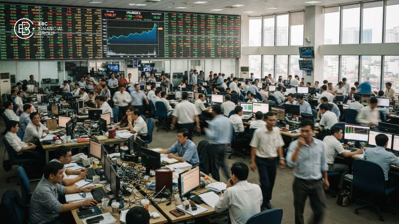 Chứng khoán hôm nay: VN-Index áp sát 1.800 điểm, thanh khoản thấp nhất 24 phiên