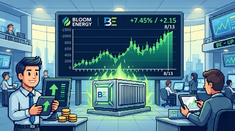 ブルーム・エナジーの株価は反発、AI電力需要と好決算が押し上げる成長シナリオ ブルーム・エナジーの株価は反発、AI電力需要と好決算が押し上げる成長シナリオ