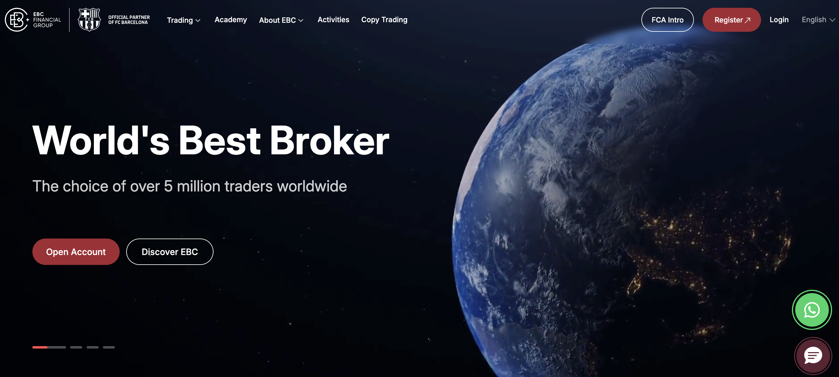 World Best Broker EBC