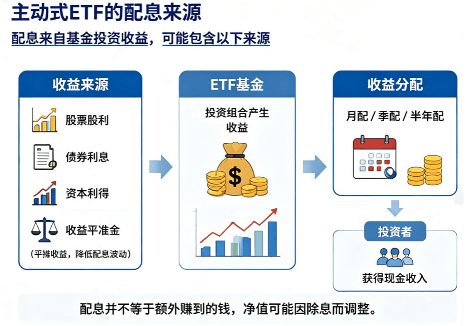 主动式ETF有配息吗（配息来源）