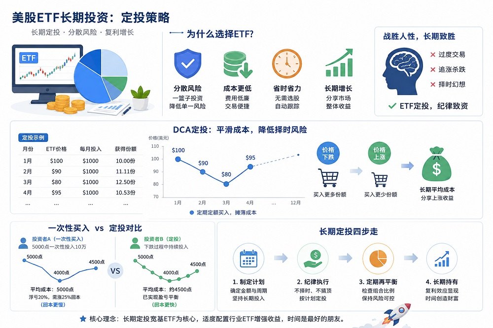 美股ETF长期投资定投策略