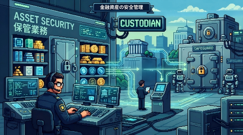カストディアンとは?金融市場を支える資産管理の仕組みと投資家への役割を解説 カストディアンとは?金融市場を支える資産管理の仕組みと投資家への役割を解説