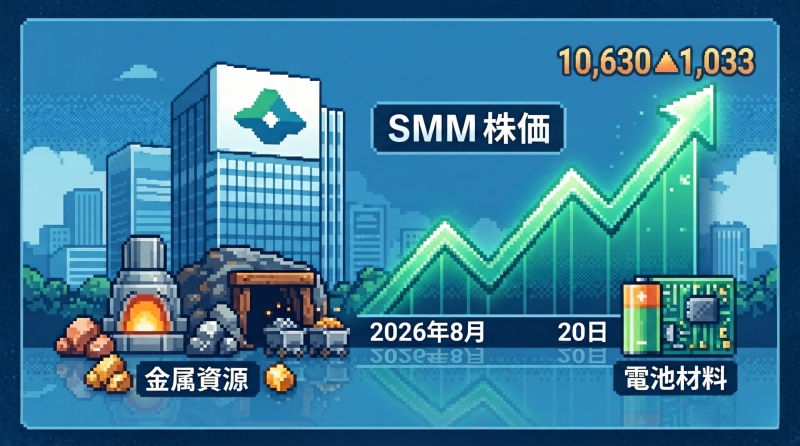 住友金属鉱山株価は上がる?金・銅価格と好決算で今後の株価を予想