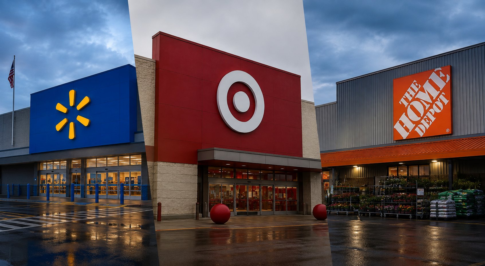 Walmart, Target y Home Depot crecen: ¿por qué caen sus acciones?