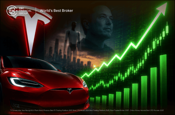Por que as ações da Tesla estão subindo? Alta da TSLA