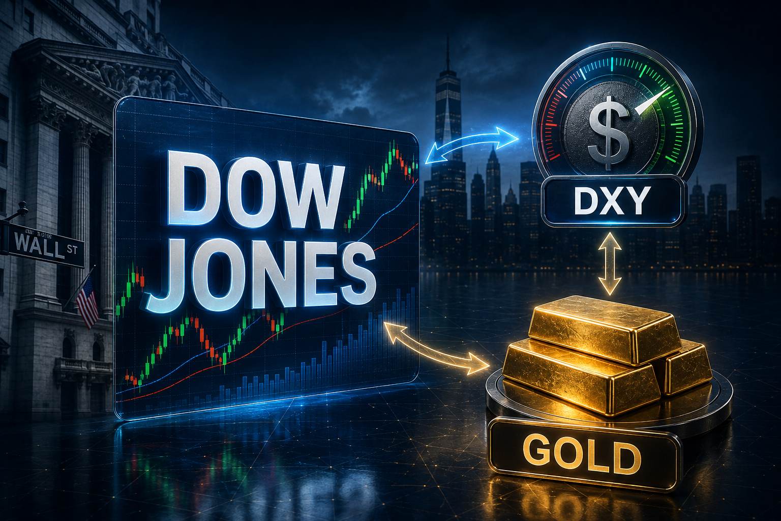 Featured_หุ้นดาวโจนส์ ดัชนีดอลลาร์ (DXY) และทองคำ สัมพันธ์กันอย่างไร เจาะกลไกตลาดฉบับเข้าใจง่าย.jpg Featured_หุ้นดาวโจนส์ ดัชนีดอลลาร์ (DXY) และทองคำ สัมพันธ์กันอย่างไร เจาะกลไกตลาดฉบับเข้าใจง่าย.jpg