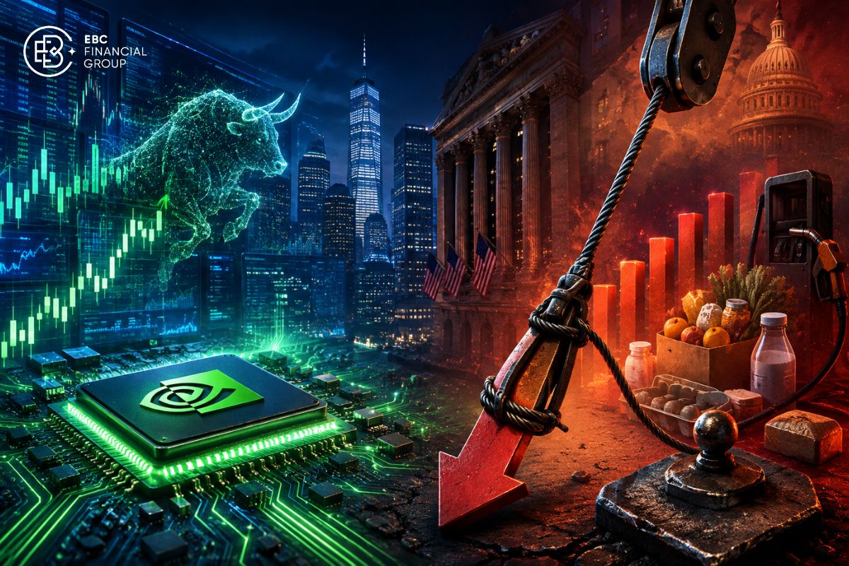 Nvidia tạo lực đỡ cho hợp đồng tương lai chứng khoán Mỹ trong khi lạm phát và lợi suất tiếp tục chi phối kỳ vọng chính sách Fed.