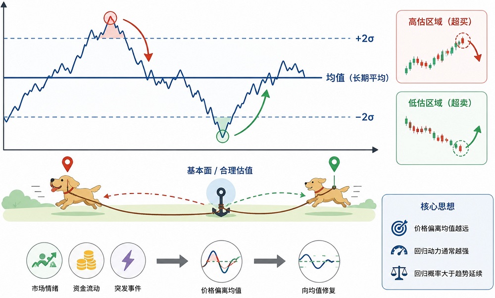 均值回归（Mean Reversion）