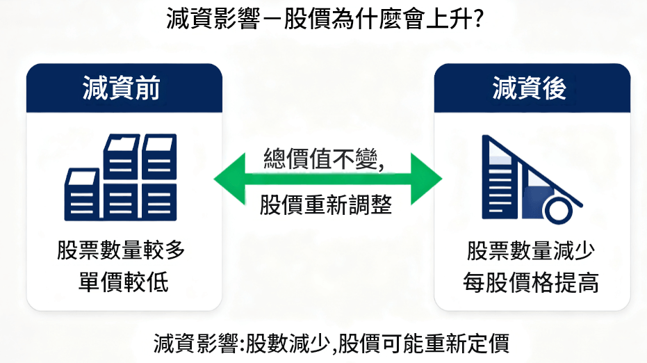 減資影響(股價為什麼會上升) 減資影響(股價為什麼會上升)