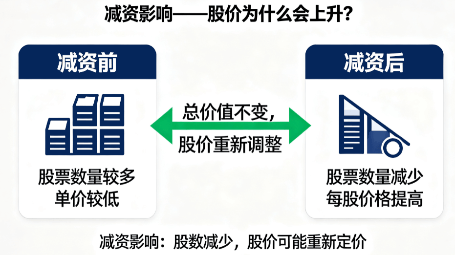 减资影响（股价为什么会上升）