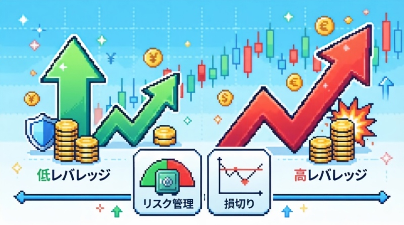 FXのレバレッジは何倍が安全?適切な倍率の選び方と失敗しない取引方法 FXのレバレッジは何倍が安全?適切な倍率の選び方と失敗しない取引方法