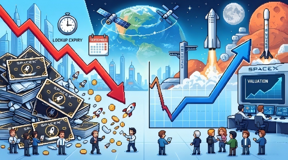 スペースXのロックアップ解除は売り圧力になる?9月の株式解除と株価への影響を徹底分析