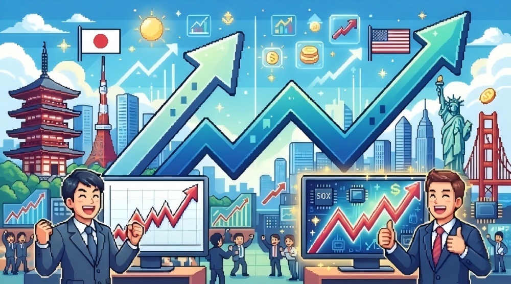 日経平均株価は1300円上昇、なぜ?米半導体株高が日本株を押し上げた背景