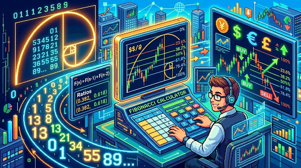 フィボナッチ計算機とは?使い方・計算方法とFX取引での活用法を解説