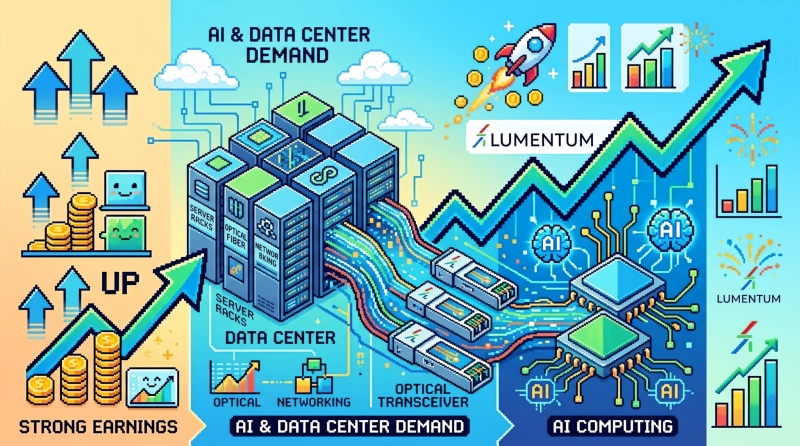 ルメンタム株価の今後：好決算の発表とAI・データセンター特需は上昇の要因