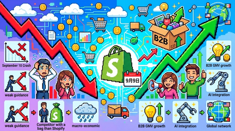 ショッピファイ株価の今後を予想|9月10日の急落要因と今後の上昇材料 ショッピファイ株価の今後を予想|9月10日の急落要因と今後の上昇材料