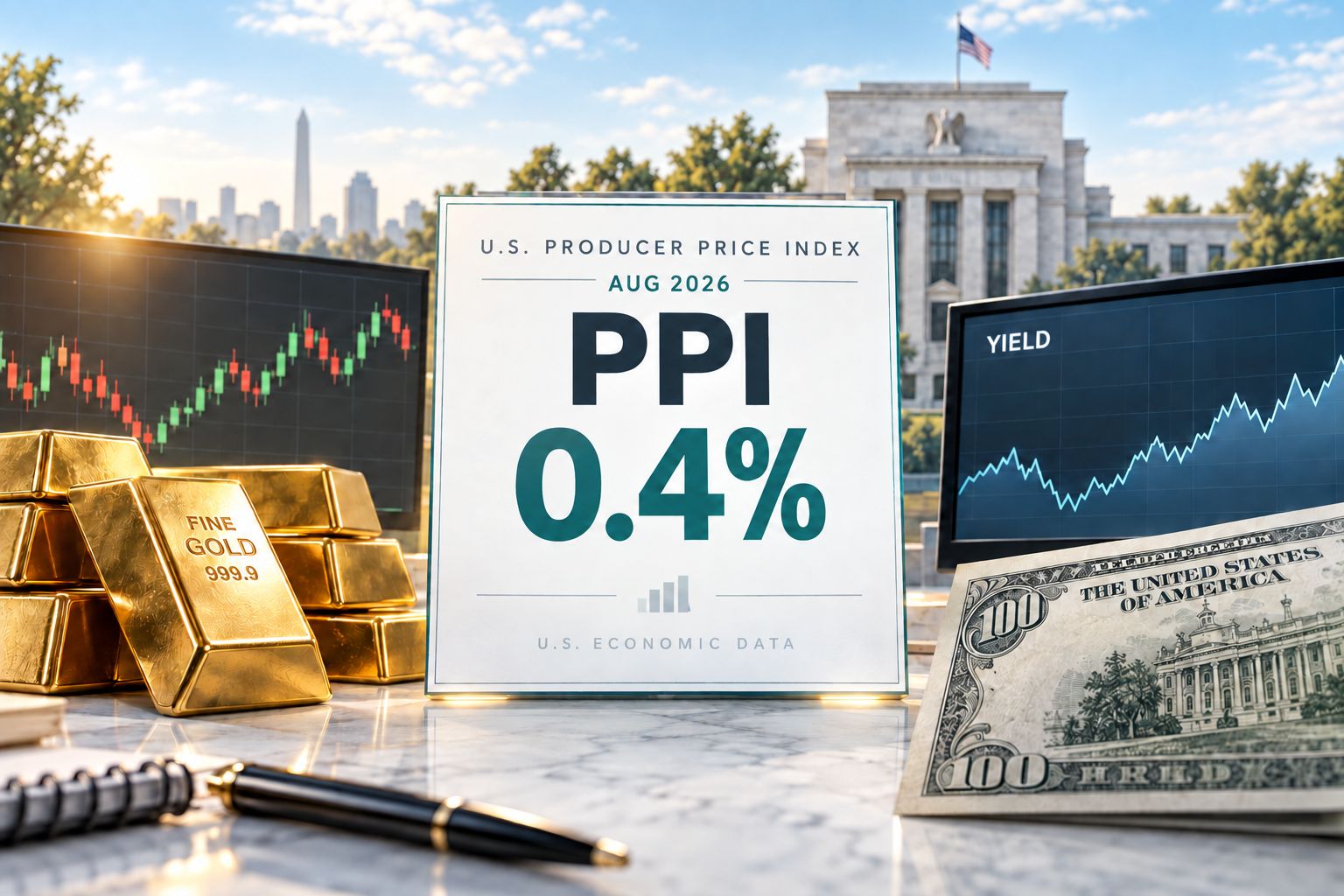 Featured_PPI สหรัฐฯ เดือนสิงหาคม 2569 ออกมาเท่าไร ตลาดทอง ดอลลาร์ และ Bond Yield ตอบสนองอย่างไร.jpg